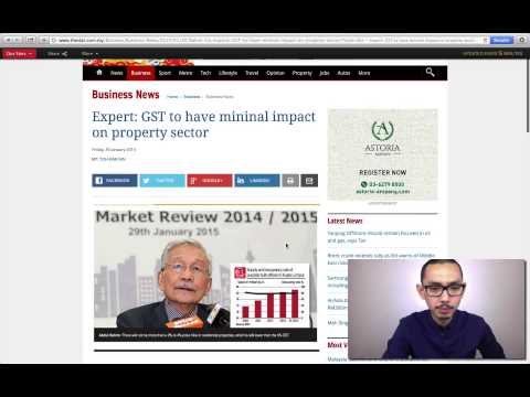 how to self assess gst on real property
