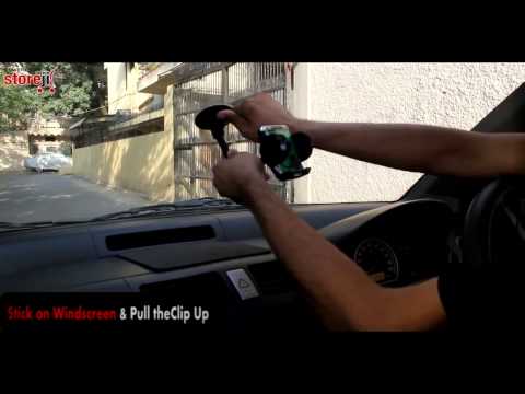 how to install vent cell phone holder