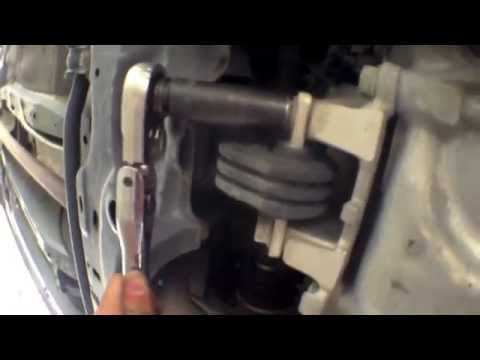 How to replace lower engine motor strut mount 2007 Honda Civic