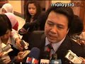 Deputy foreign minister, Abdul Rahim Bakri assures Malaysians that Pulau Pisang is indisputably ours ....Camera: Mohd Kamal IshakEditing: Cheryl Lavinia Singam