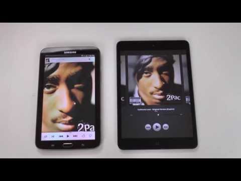 Galaxy Tab 3 7.0 vs iPad Mini Comparison