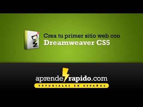Video 2 de Dreamweaver: Dreamweaver CS5 - Parte 01 - Entendiendo Internet y los sitios web (http://aprenderapido.com/)