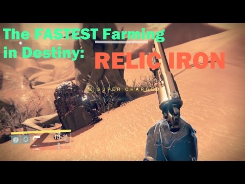 how to harvest relic iron