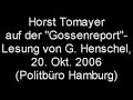 Horst Tomeyer (konkret)  agitiert im Politbüro Hamburg