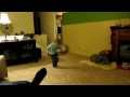 Cedar riding the smallest horsey in da world.MOV