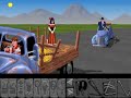 flight of the amazon queen is a graphical adventure game developed by interactive binary illusions and published by renegade software in 1995 for commodore amiga and pc ms-dos. in this game, you take the role of joe king, a pilot for hire who got to fly the actress faye russel to the amazon jungle. this game has been re-released as freeware in 2004 in order to support scummvm, a free project that enables to play classic adventure games on modern systems. in this video, you can see the german pc cd-rom version.
