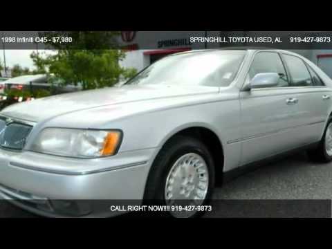 how to replace alternator infiniti q45
