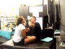 chelsea getting her toungue pierced