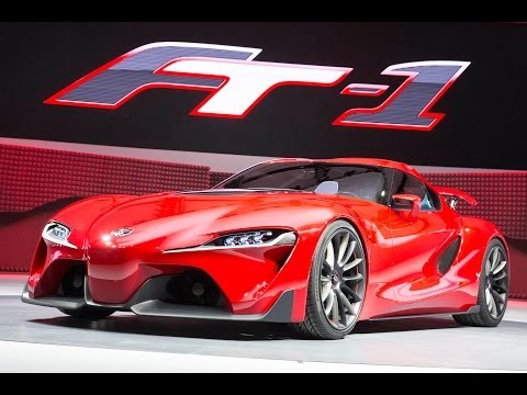 Toyota FT-1 Concept Reveal NAIAS - Detroit Motor Show