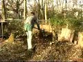 Backyard composting for vegetable garden