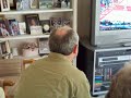 Dylan watching Davidson game