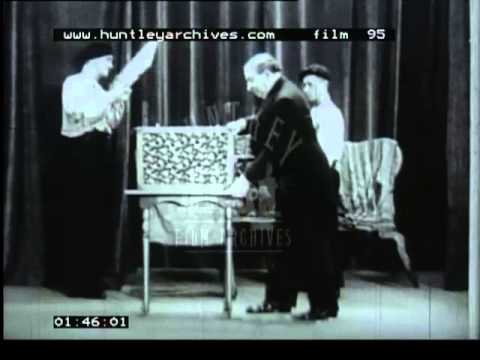 Horace Goldin, magician and illusionist, 1930's - Film 95