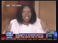 Whoopi Goldberg makes Elisabeth Hasselbeck cry Whoopi Goldberg makes Elisabeth Hasselbeck cry