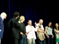 la conf�rence de pr�sentations du film de bruno merle avec et en pr�sence de michael youn, patrick chesnais et elodie bouchez. h�ros au festival de cannes