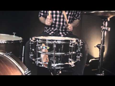 Ludwig Supralite 14x6.5 Steel Snare Drum Ludwig Supralite 14x6.5 Steel Snare Drum