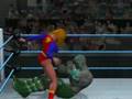 Supergirl (midriff version) vs Doomsday (HD)