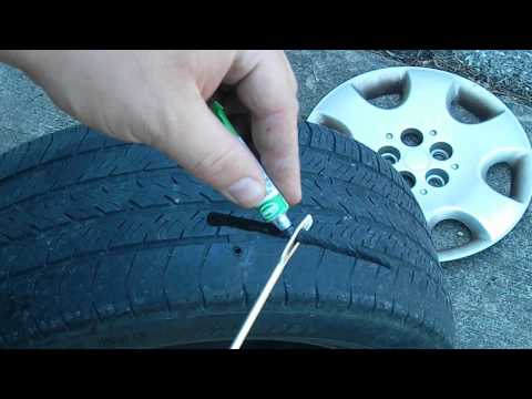 how to patch tyre