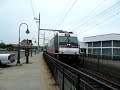 NJ Transit ALP-46 #4617 rounding the curve through Matawan NJ Transit ALP-46 #4617 rounding the curve through Matawan
