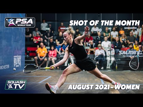 Squash: Shot of the Month - August 2021 - Women's