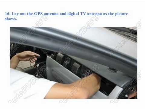 how to install VW Bora car dvd gps player?