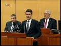 U subotu, 12. siječnja 2007. u Hrvatskom saboru raspravljalo se o programu i povjerenju koalicijskoj Vladi HDZ-HSS-HSLS-SDSS-a. U ime Kluba zastupnika SDP-a u završnoj je raspravi predsjednik Milanović podsjetio da nova/stara Vlada ima najniži rast BDP-a među tranzicijskim zemljama, da su prosječne mirovine u protekle četiri godine pale u odnosu na prosječne plaće, a da nezaposlenih još jedino ima više Poljska. Stoga je zaključio: Što se tiče vlade, mi nemamo previše nade.