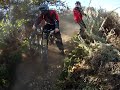 GMR Pile Up.MP4 - Dean takes a dive and Christian T-Bones his Bike!