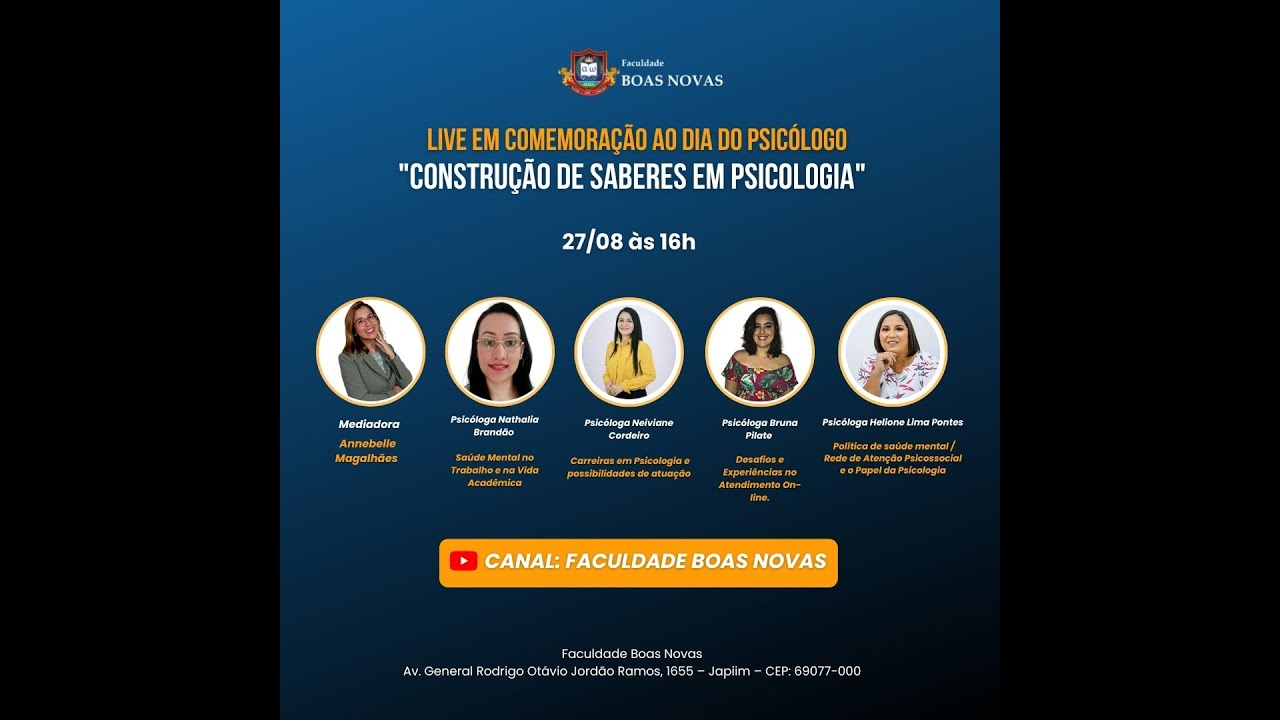 Construção de Saberes em Psicologia