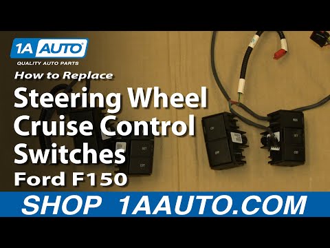 How To Install Replace Steering Wheel Cruise Control Switches 2004-08 Ford F150