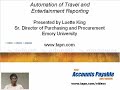 Automation of Travel and Entertainment Automation of Travel and Entertainment