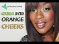 It all Belongs to me | MONICA makeup Green Eyes Nude Lips
