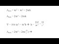 Optimization (the soup can problem) - free flv video @ vwatch.tv
