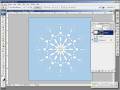 Photoshop - Repeating Pattern - Snowflake