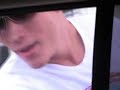 Gay boy at gas station