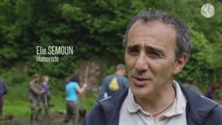 Fondation Nicolas Hulot : à la découverte des chantiers nature avec Elie Semoun