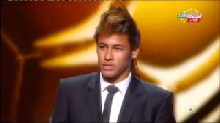 Neymar erhält Puskas-Award für den schönsten Treffer 2011