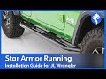 video thumbnail: TYGER Star Armor fit 2018-2023 Jeep Wrangler JL 4-Door (Exclude JK)--S1DMusc5XI