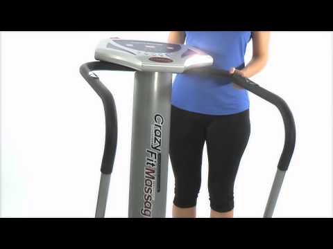 how to use crazy fit massage machine
