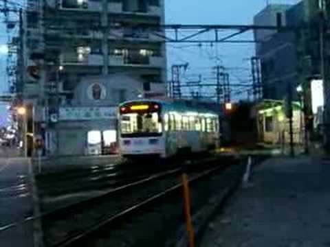 阪堺電気軌道　住吉駅　4番ホーム　3