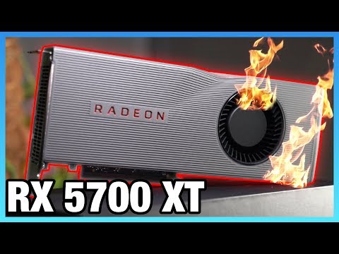 AMD Radeon RX 5700 XT Review: Thermals, Noise, Gaming, & Broken Drivers