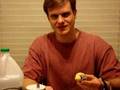 White guy shows how to eat balut