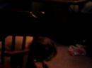 rolling around and being silly