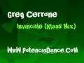 Greg Cerrone - Invincible (Klaas Mix)