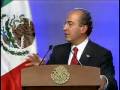 videos de Discurso de Felipe Calderón ante los 300 líderes más influyentes de México en el 2007.