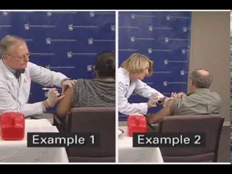 how to administer zostavax