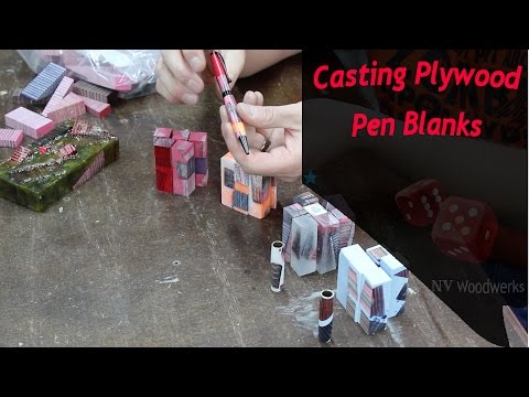 how to dye pen blanks