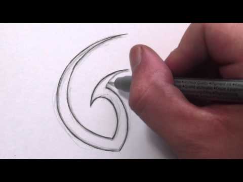 how to draw letter g