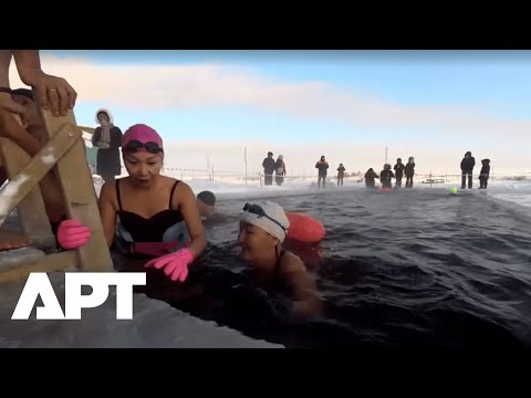 Winter Swimmers Brave –30°C Temperatures in Yakutsk, Russia’s Coldest Major City | APT Winter Swimmers Brave –30°C Temperatures in Yakutsk, Russia’s Coldest Major City | APT