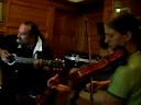 Missy Roser on the fiddle