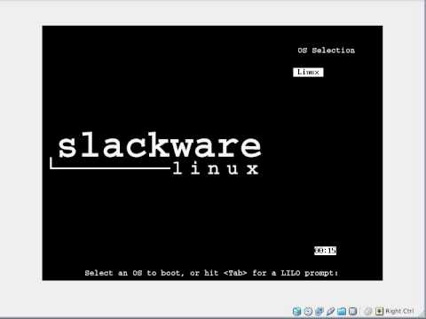 Configurazione Slackware: avvio del sistema Configurazione Slackware: avvio del sistema