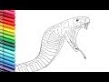 King Cobra the Snake Wolf Drawings Easy